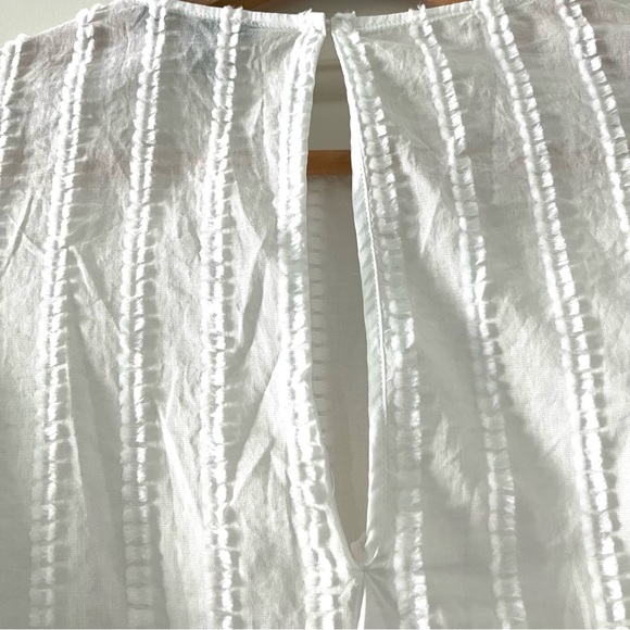 Massimo Dutti Flutter Sleeve Top (size US 4 or Eur 36) - Picture 6 of 13